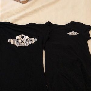 2 Texas Roadhouse shirts